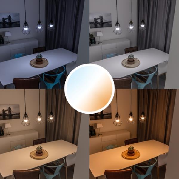 Lampadina LED Smart Trust E27 DUO-PACK 9W Wi-Fi CCT Variabile - immagine 4