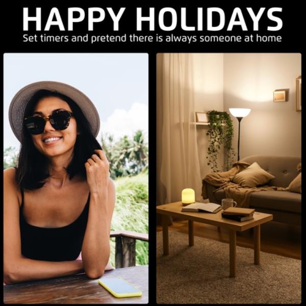 Lampadina LED Smart Trust E27 DUO-PACK 9W Wi-Fi CCT Variabile - immagine 6