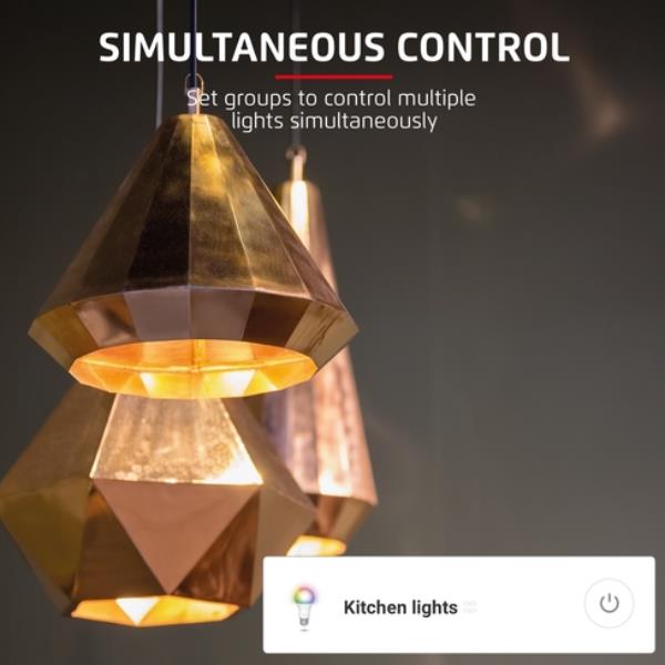 Lampadina LED Smart Trust E27 DUO-PACK 9W Wi-Fi CCT Variabile - immagine 10