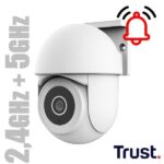 Telecamera IP Esterna Trust IPCAM-3900 PTZ Wi-Fi 2.4/5GHz Sensore Movimento