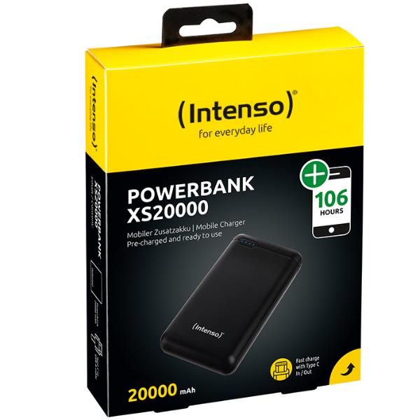 Power Bank Intenso XS 20000mAh Nero - immagine 2