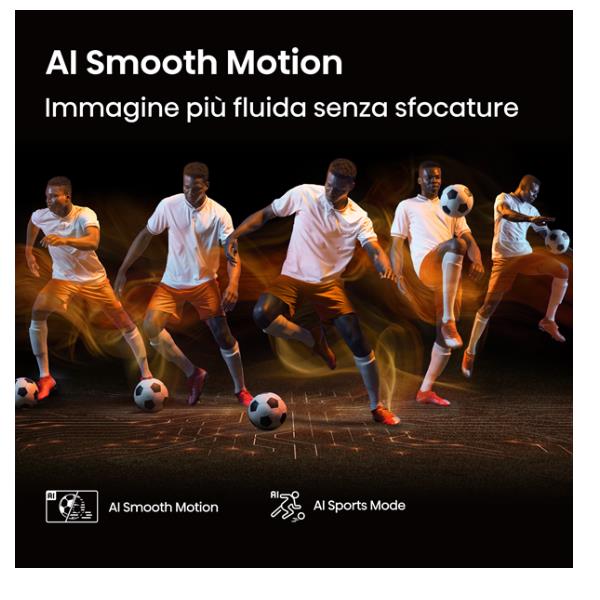 TV Hisense 75A69Q 4K UHD Smart VIDAA U9 - immagine 3