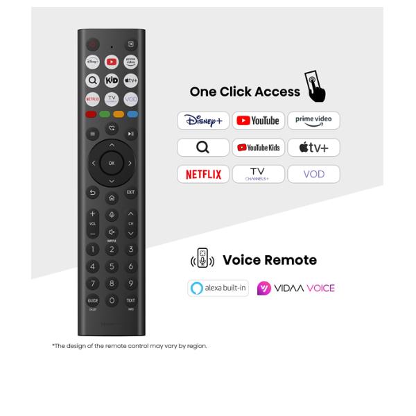 TV Hisense 75A69Q 4K UHD Smart VIDAA U9 - immagine 4