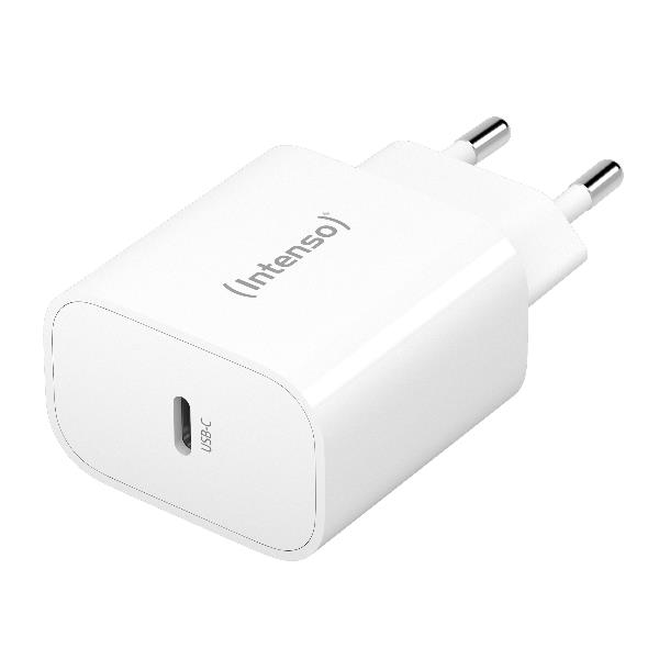 Caricabatterie Intenso Power Adapter USB-C 20W Bianco - immagine 3
