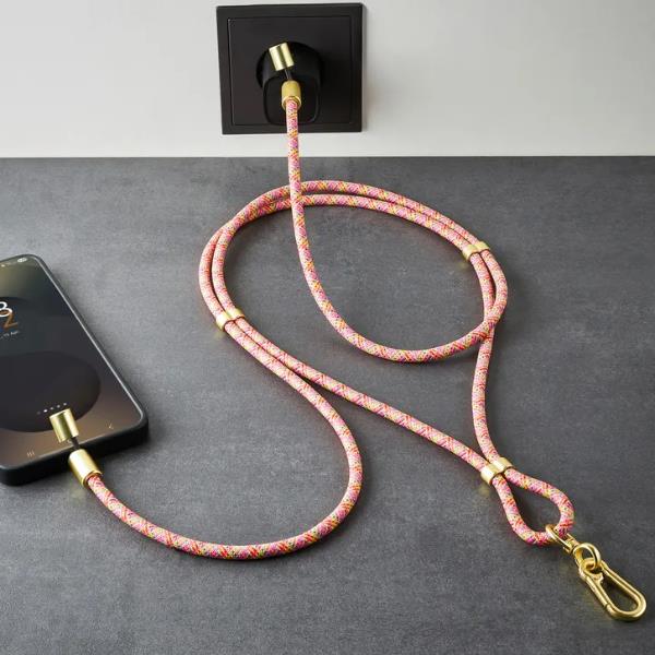 Cavo USB-C Intenso 2 in 1 Ricarica e Portacellulare 1.65m 60W - immagine 2