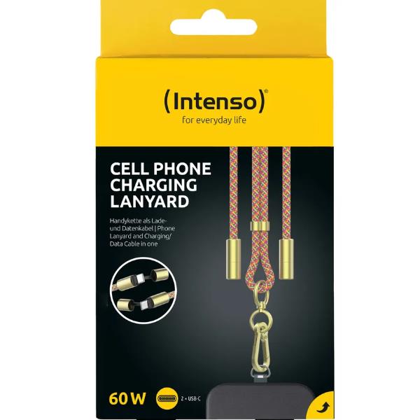 Cavo USB-C Intenso 2 in 1 Ricarica e Portacellulare 1.65m 60W - immagine 5