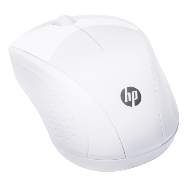 Mouse Wireless HP 220 Bianco Ergonomico Nano Receiver - immagine 4