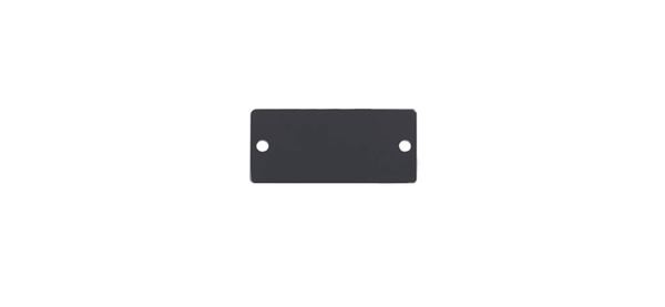 Placca Parete Kramer W-BLANK Nera Metallo per Monitor - immagine 2