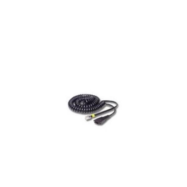 Cavo Spiralato Cuffie Jabra QD 3 Metri 4P Plug - immagine 2