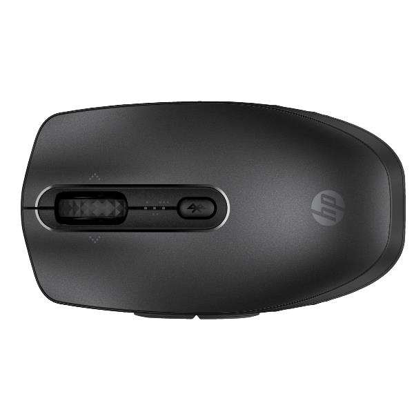 Mouse Bluetooth HP 695 Multi-Device Ricaricabile Nero - immagine 2