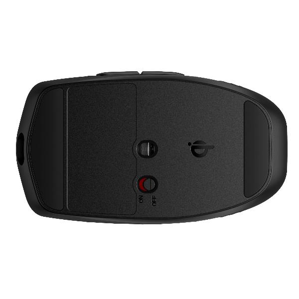 Mouse Bluetooth HP 695 Multi-Device Ricaricabile Nero - immagine 3