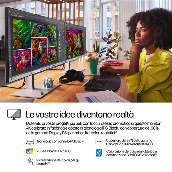 Monitor HP Serie 7 Pro 27" 4K IPS Thunderbolt Pivot - immagine 10