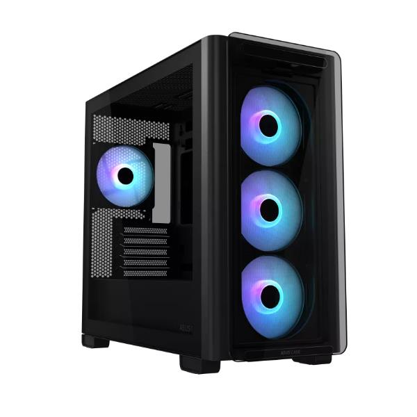 Cabinet Asus A23 Plus TG ARGB Black Micro-ATX - immagine 4