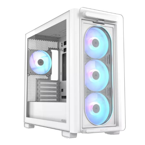 Cabinet Asus A23 Plus TG ARGB White Micro-ATX - immagine 3