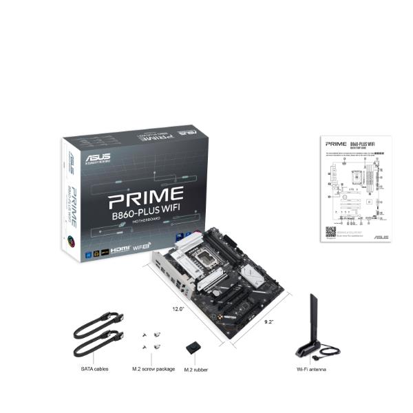 Scheda Madre Asus PRIME B860-PLUS WIFI ATX LGA1851 DDR5 2.5G LAN - immagine 3