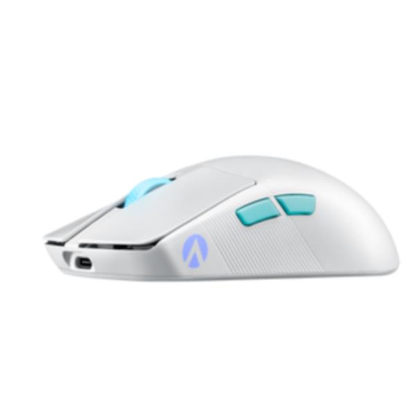 Mouse Gaming Asus ROG Harpe Ace Aim Lab Bianco Wireless - immagine 4