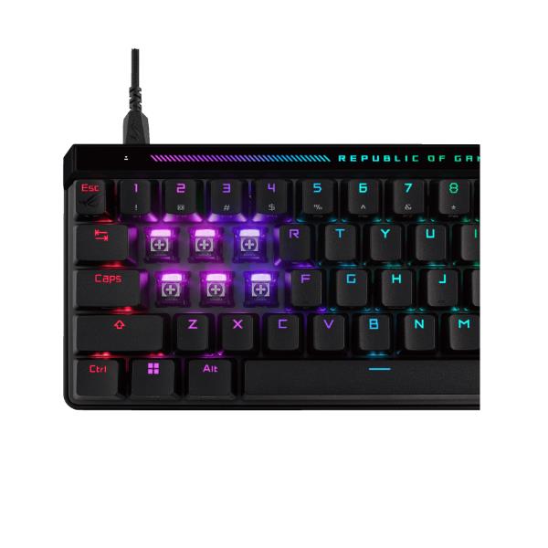Tastiera Gaming Asus ROG Falchion Ace 65% Wireless IT - immagine 4