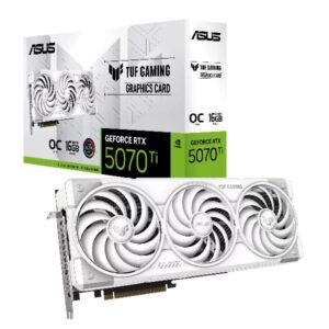 Scheda Video Gaming Asus TUF RTX 5070 Ti White 16GB GDDR7