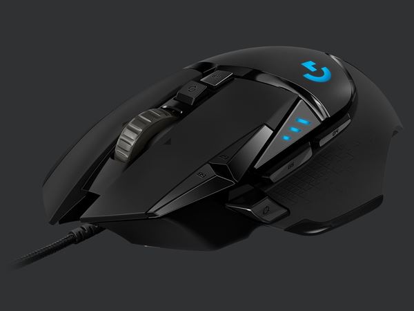 Mouse Gaming Logitech G502 Nero USB Ergonomico - immagine 2