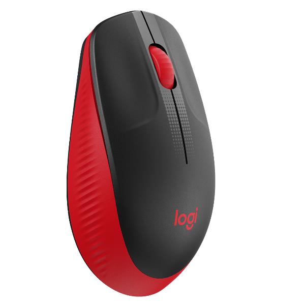 Mouse Wireless Logitech M190 Rosso - immagine 2
