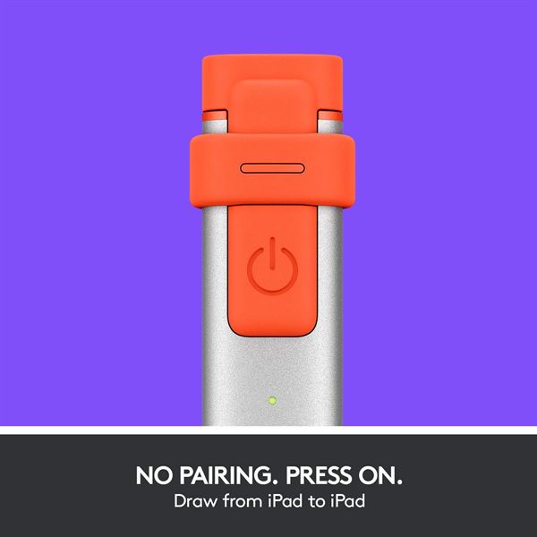 Tavoletta Grafica Logitech Crayon Wireless Grigio - immagine 13