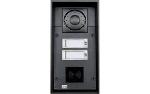 Citofono IP 2N 9151102RW 2 Tasti con Lettore RFID - immagine 2