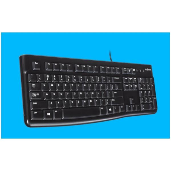 Tastiera Logitech K120 USB Layout Internazionale - immagine 2