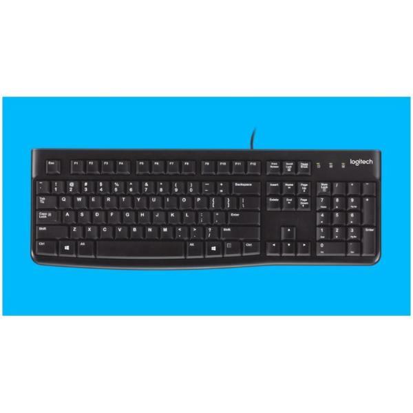 Tastiera Logitech K120 USB Layout Internazionale - immagine 5