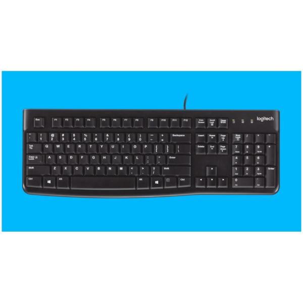 Tastiera Logitech K120 USB Layout Internazionale - immagine 6