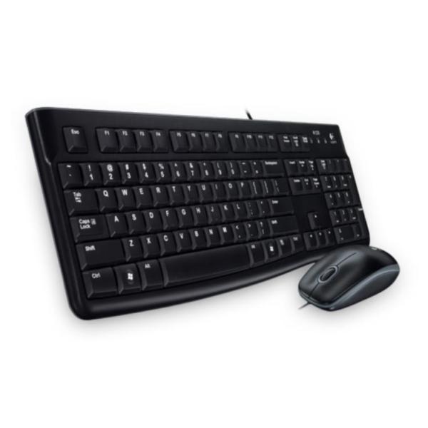 Kit Tastiera e Mouse Logitech MK120 USB Italiano Nero - immagine 7