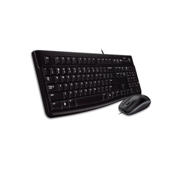 Kit Tastiera e Mouse Logitech MK120 USB Italiano Nero - immagine 2