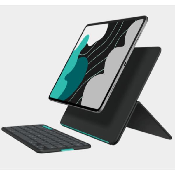 Tastiera Logitech Flip Folio per iPad 13" Layout Italiano - immagine 2