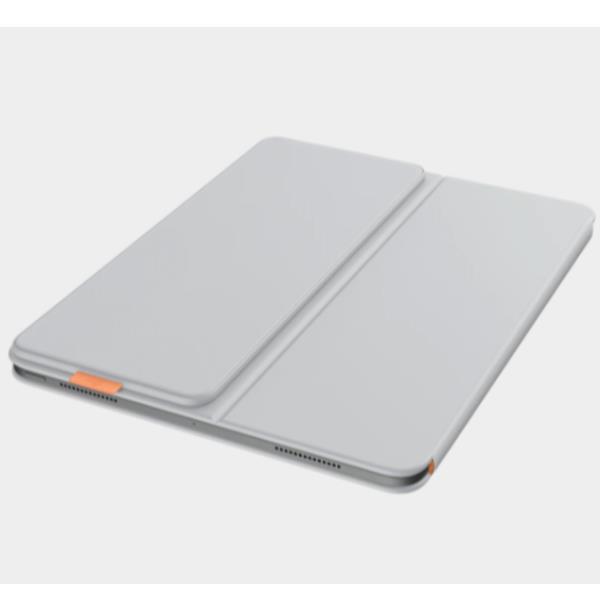 Tastiera Logitech Flip Folio per iPad 13" Layout Italiano Grigio - immagine 2