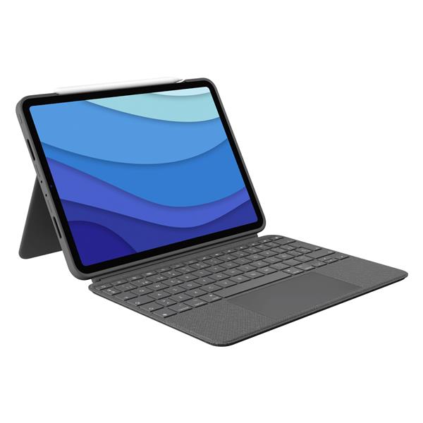 Cover con Tastiera Logitech Combo Touch per iPad Pro 11" Layout Spagnolo