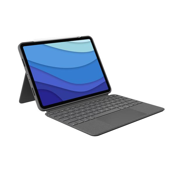 Cover con Tastiera Logitech Combo Touch per iPad Pro 11" Layout Spagnolo - immagine 4