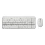 Kit Tastiera e Mouse Wireless Logitech MK250 Bluetooth Italiano Bianco