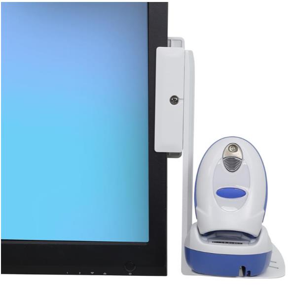 Staffa VESA Ergotron per CPU e Media Player Fino a 24" Bianco - immagine 4