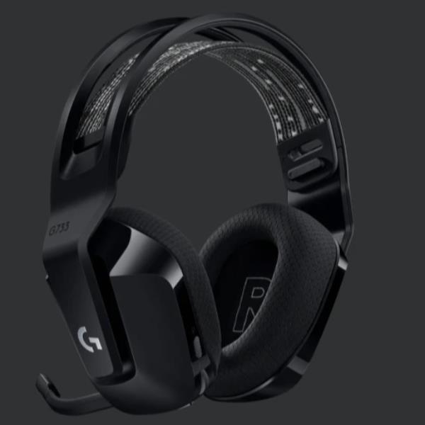 Cuffie Gaming Logitech G733 LIGHTSPEED Wireless Nero - SKU: 981-000864 - Immagine 2
