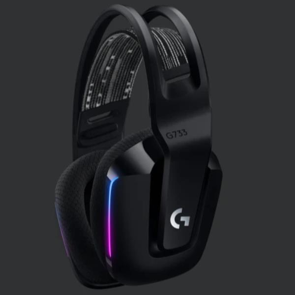 Cuffie Gaming Logitech G733 LIGHTSPEED Wireless Nero - SKU: 981-000864 - Immagine 3