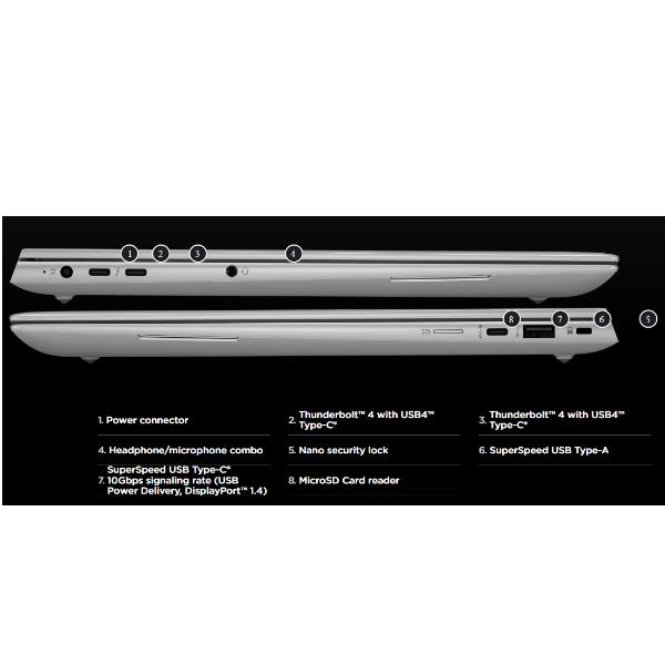 Workstation Portatile HP ZBook Studio 16 G11 16" Intel Ultra 7 RTX 3000 Ada 32GB 1TB SSD - immagine 3