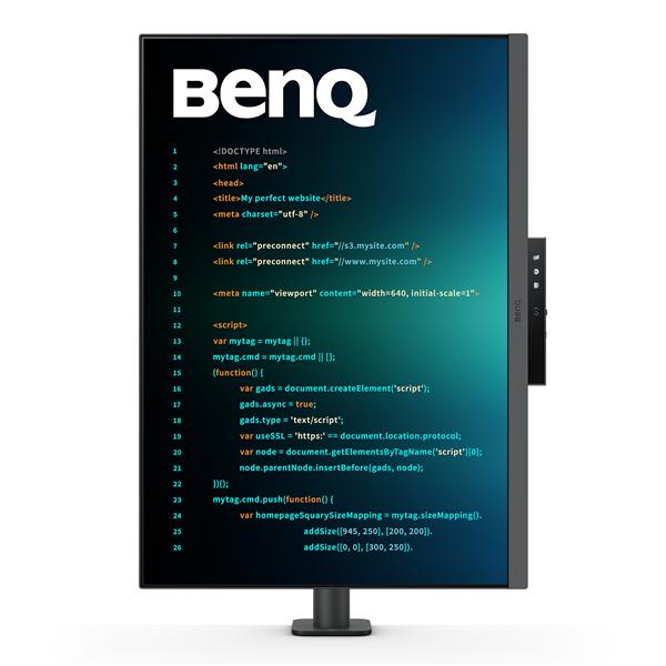 Monitor BenQ RD280UA 28.2" 4K IPS 3:2 Regolazione Altezza - immagine 2
