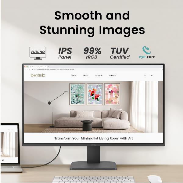 Monitor BenQ GW2491 23.8" IPS Full HD - immagine 5