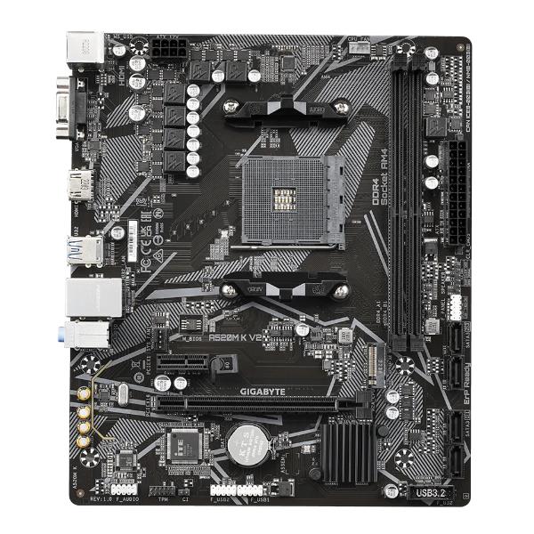 Scheda Madre Gigabyte A520M K V2 Micro-ATX AM4 DDR4 HDMI - immagine 4