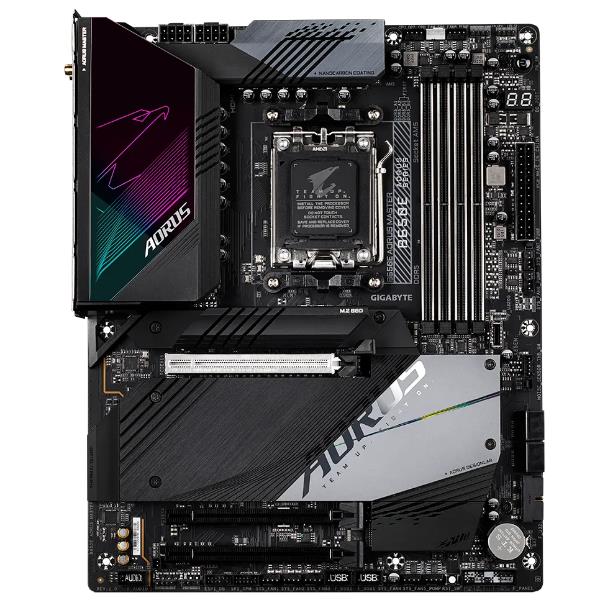 Scheda Madre Gigabyte B650E AORUS MASTER ATX AM5 DDR5 2.5G LAN - immagine 4