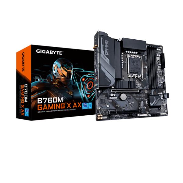 Scheda Madre Gigabyte B760M GAMING X AX Micro-ATX DDR5 LGA1700 - immagine 2