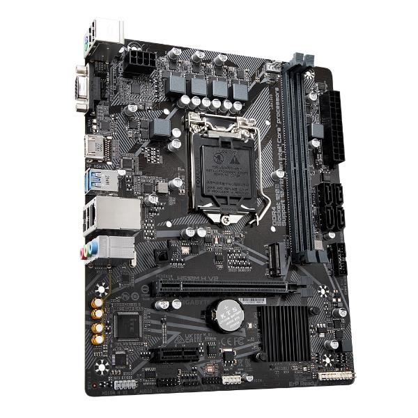 Scheda Madre Gigabyte H510M H V2 Micro-ATX LGA 1200 DDR4 HDMI VGA - immagine 2