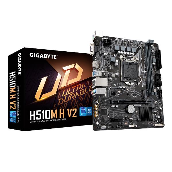 Scheda Madre Gigabyte H510M H V2 Micro-ATX LGA 1200 DDR4 HDMI VGA - immagine 3