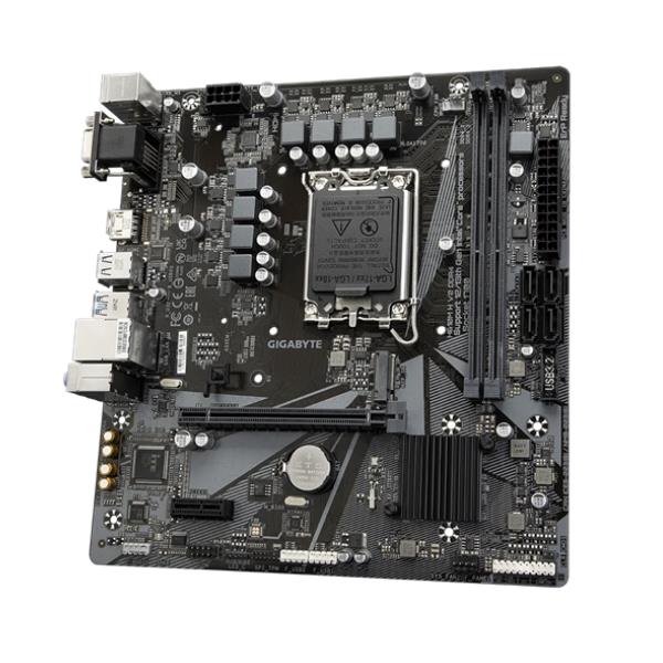 Scheda Madre Gigabyte H610M H V2 Micro-ATX LGA1700 DDR5 - immagine 2