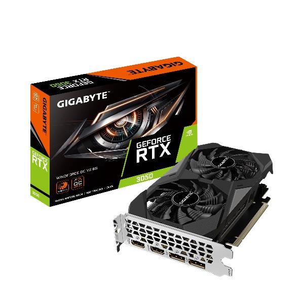 Scheda Video Gigabyte GeForce RTX 3050 WINDFORCE OC 6GB GDDR6 - immagine 3