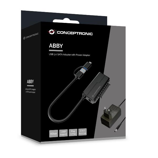 Adattatore USB 3.0 a SATA Conceptronic con Alimentatore - immagine 5